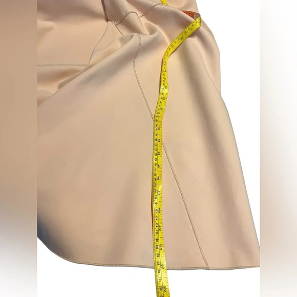 DION LEE Women's Single Knot Dress Dense Tech Jersey - Blush - Size US 8 - Picture 11 of 12